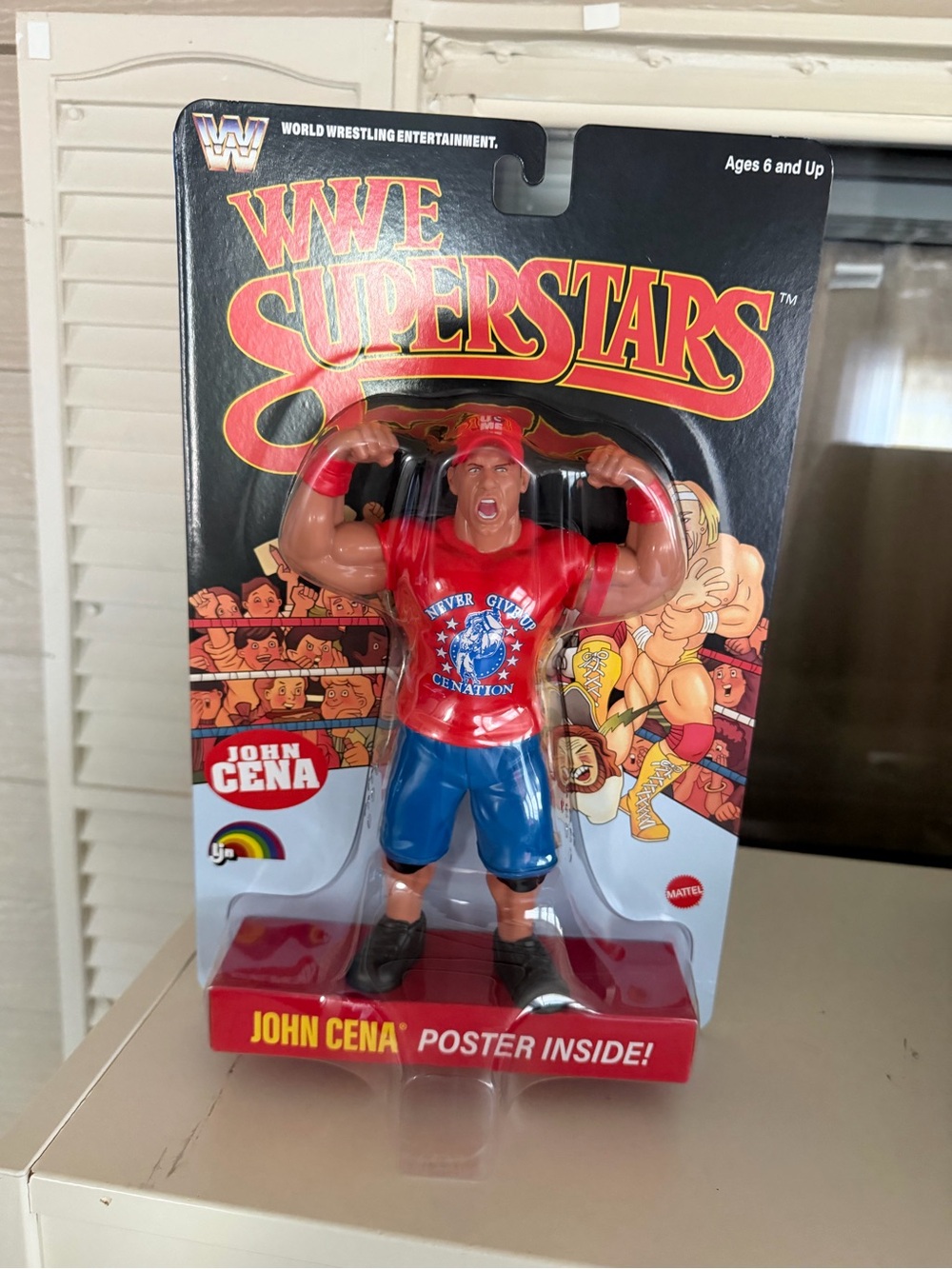 Mattel WWE Superstars John Cena Action Figure Ljn wwf